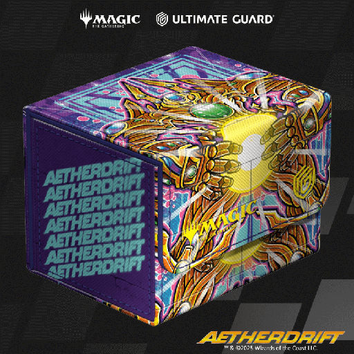 [UGD011553] UG SideWinder 100+ XenoSkin MTG Aetherdrift - Brightglass Gearhulk