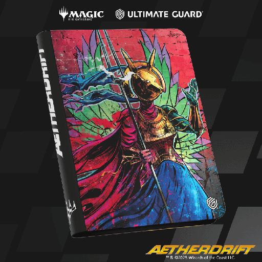 [UGD011563] UG ZipFolio 360 - 18 Pocket XenoSkin MTG Aetherdrift - Hazoret, Godseeker