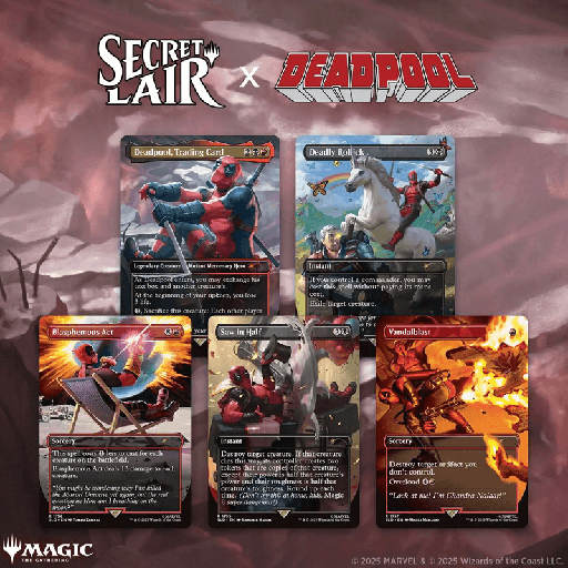 [D49030000] MTG: Secret Lair x Marvel's Deadpool