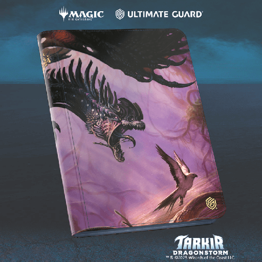 [UGD011592] UG ZipFolio 360 - 18 Pocket XenoSkin MTG Tarkir: Dragonstorm - Feral Deathgorger