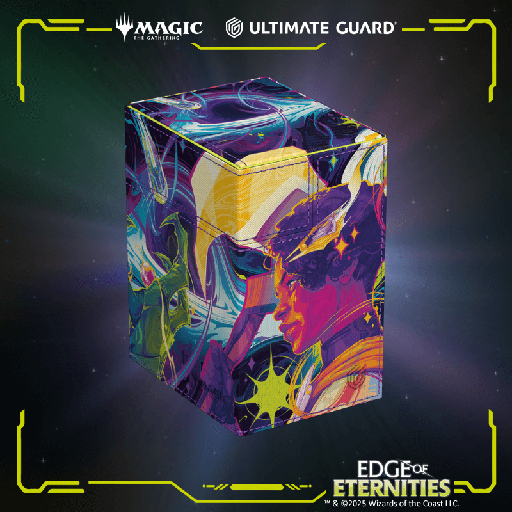 [UGD011652] UG Flip'n'Tray 133+ XenoSkin MTG Edge of Eternities - Haliya and Tezzeret