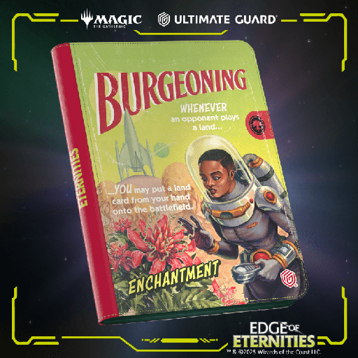 [UGD011650] UG ZipFolio 360 - 18 Pocket XenoSkin MTG Edge of Eternities - Burgeoning