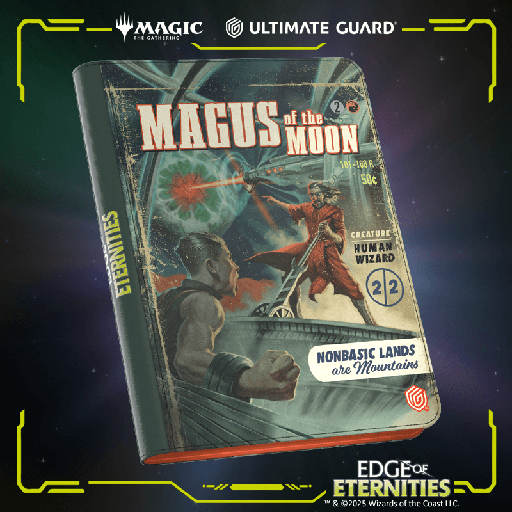 [UGD011646] UG ZipFolio 360 - 18 Pocket XenoSkin MTG Edge of Eternities - Magus of the Moon