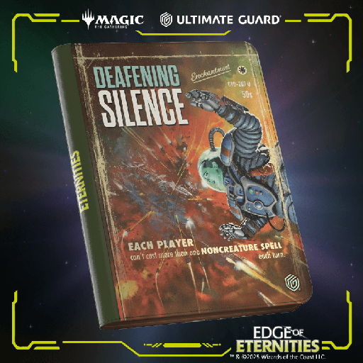 [UGD011645] UG ZipFolio 360 - 18 Pocket XenoSkin MTG Edge of Eternities - Deafening Silence