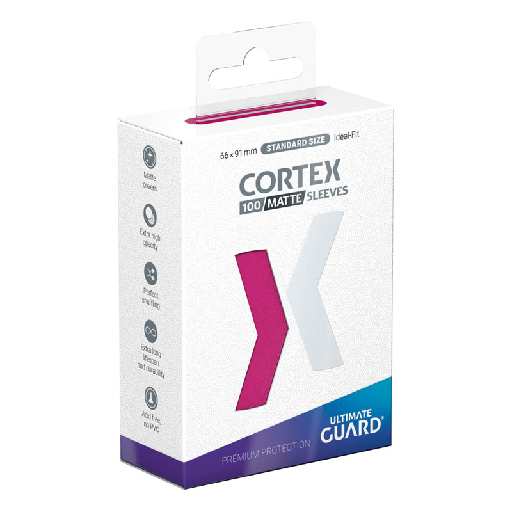 [UGD011162] UG 100 Cortex Standard Sleeves Matte Pink