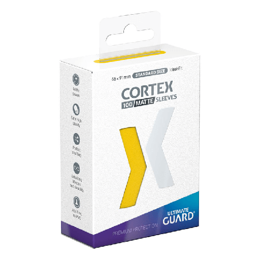 [UGD011163] UG 100 Cortex Standard Sleeves Matte Yellow