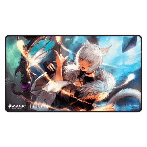 [UP-38766] UP Black Stitched Playmat - Magic: The Gathering® FINAL FANTASY™ Y'shtola Rhul