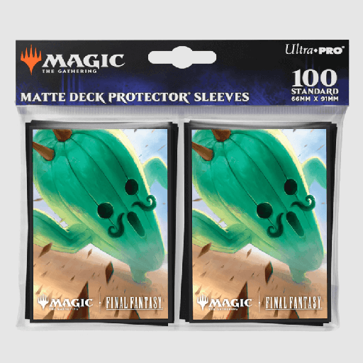 [UP-38713] UP 100ct Deck Protector Sleeves - Magic: The Gathering® FINAL FANTASY™ Jumbo Cactuar