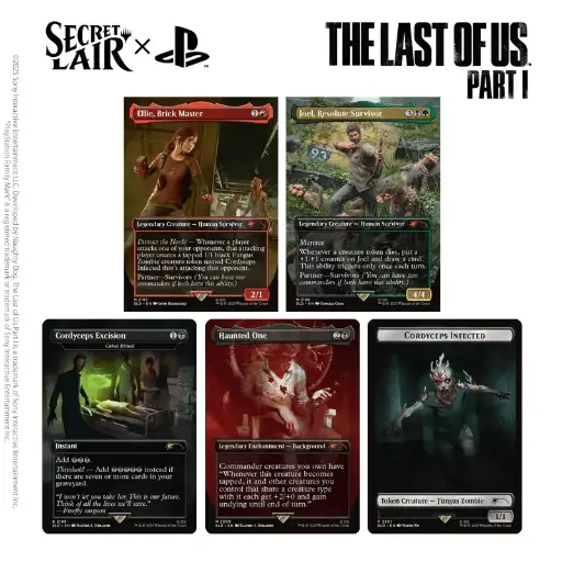 [D51820000] [WPN Exclusive] MTG: Secret Lair x Playstation - The Last of Us Part I