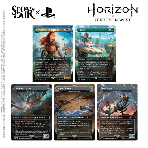 [D51920000] [WPN Exclusive] MTG: Secret Lair x Playstation - Horizon: into the Forbidden West