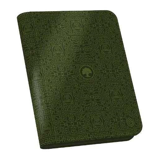 [UGD011718] UG ZipFolio 160 - 8 Pocket XenoSkin MTG Avatar: The Last Airbender - Green Mana