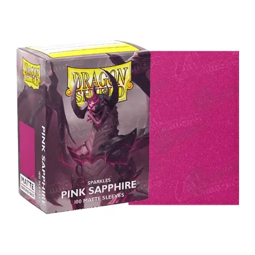 [AT-11061] DS 100 STD Matte Sleeves - Pink Sapphire