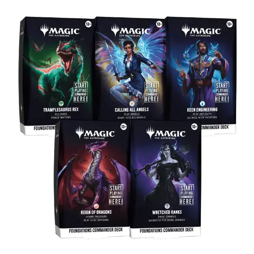 [D59310000] MTG: Foundation - Commander Decks