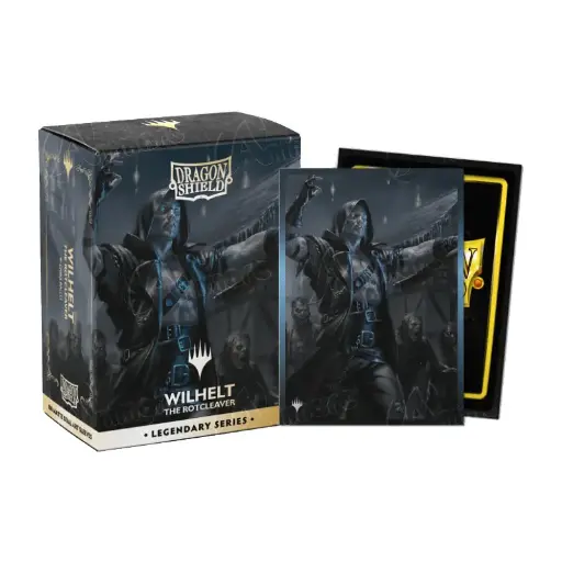 [AT-16539] DS 100 STD Dual Matte Art Sleeves - MTG Legendary Series - Wilhelt, the Rotcleaver