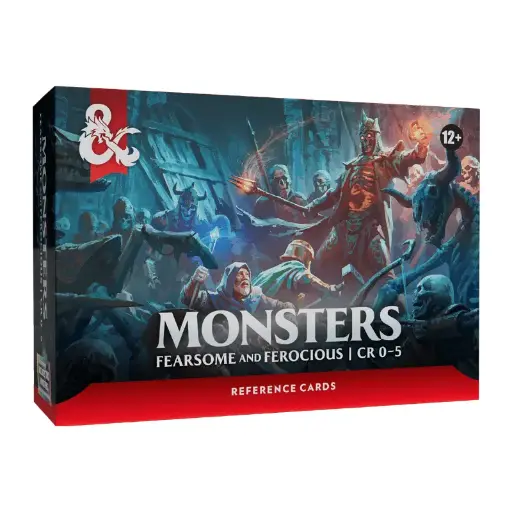 [D60430000] D&D References Cards - Monsters: Fearsome and Ferocious (2026)