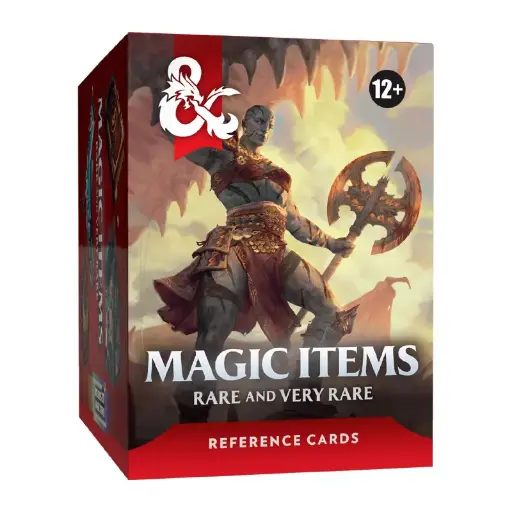 [D60400000] D&D References Cards - Magic Items: Rare and Very Rare (2026)