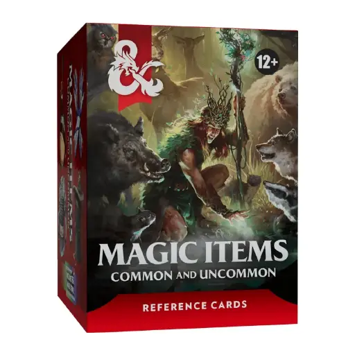 [D60390000] D&D References Cards - Magic Items: Common and Uncommon (2026)